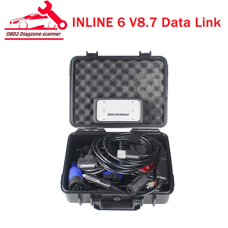 

Free Ship INLINE6 V8.7 V7.62 Software INLINE6 Cummins Scanner Diagnostic System Complete INLINE Heavy Duty Truck Diagnostic Tool