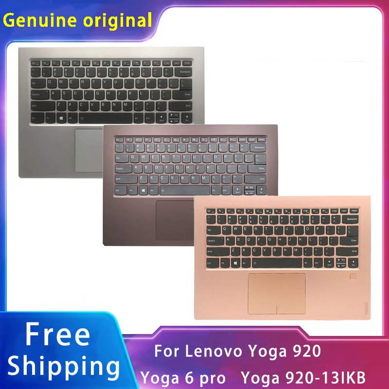 Новинка для Lenovo Yoga 920 Yoga 6 Pro YOGA 920-13IKB запасные аксессуары для ноутбука Упор для рук/клавиатура с отверстием для отпечатка пальца
Новинка для Lenovo Yoga 920 Yoga 6 Pro YOGA 920-13IKB запасные аксессуары для ноутбука Упор для рук/клавиатура с отверстием для отпечатка пальца