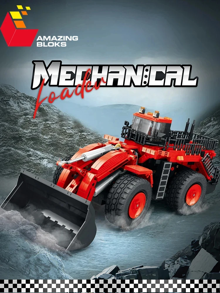 1876PCS Loader Forklift Building Blocks City Remote Control Engineering Vehicle Car Model Technology Blocks Kids Toys Gifts 1876PCS Loader Forklift Building Blocks City Remote Control Engineering Vehicle Car Model Technology Blocks Kids Toys Gifts