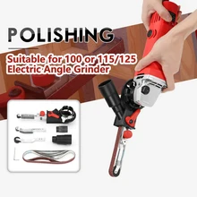 M10/M14 Sanding Belt Adapter Attachment Converting 100/115/125mm Electric Angle Grinder to Belt Sander Wood Metal Working
M10/M14 Sanding Belt Adapter Attachment Converting 100/115/125mm Electric Angle Grinder to Belt Sander Wood Metal Working