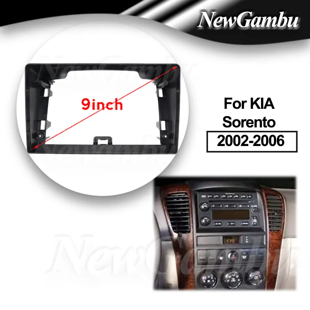 9-дюймовая радиопанель, подходящая для KIA Sorento 2002-2006, рамка, стерео, DVD-плеер, установка, объемная отделка, панель звука
9-дюймовая радиопанель, подходящая для KIA Sorento 2002-2006, рамка, стерео, DVD-плеер, установка, объемная отделка, панель звука