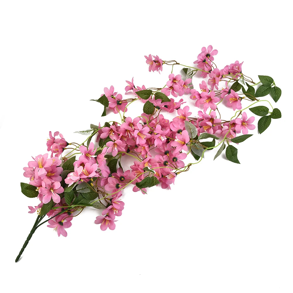 Artificial Flower Morning Glory Simulation Winter Jasmine Fake Plant Flower Vine 100cm DIY Wedding/home/garden/party Decoration
Artificial Flower Morning Glory Simulation Winter Jasmine Fake Plant Flower Vine 100cm DIY Wedding/home/garden/party Decoration