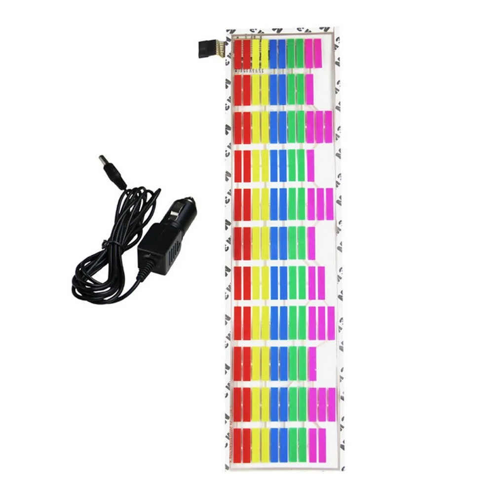 1pc 45X11cm Car Sticker Music Rhythm LED Flash Light Lamp Sound Activated Equalizer Led Music Rhythm Light Audio Decorate Light
1pc 45X11cm Car Sticker Music Rhythm LED Flash Light Lamp Sound Activated Equalizer Led Music Rhythm Light Audio Decorate Light