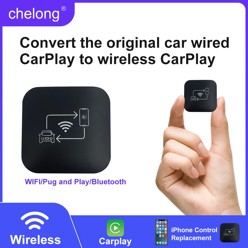 Car CarPlay Apple Adapter Wifi/Bluetooth Convert Wired to Wireless Smart AI Box for Android Monitor YouTube Netflix IPTV
Car CarPlay Apple Adapter Wifi/Bluetooth Convert Wired to Wireless Smart AI Box for Android Monitor YouTube Netflix IPTV