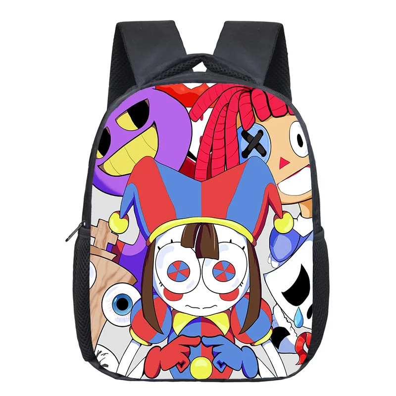 Удивительный цифровой цирковый Рюкзак Mochila, школьные ранцы для детей и студентов с мультипликационным рисунком, модные дорожные портфели на молнии для книг
Удивительный цифровой цирковый Рюкзак Mochila, школьные ранцы для детей и студентов с мультипликационным рисунком, модные дорожные портфели на молнии для книг