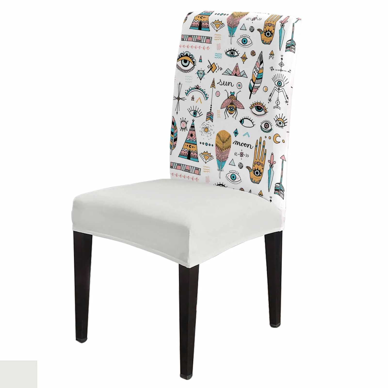 Abstract Painting Feather Beetle Arrow Chair Cover Stretch Elastic Dining Room Chair Slipcover Spandex Case for Office Chair
Abstract Painting Feather Beetle Arrow Chair Cover Stretch Elastic Dining Room Chair Slipcover Spandex Case for Office Chair