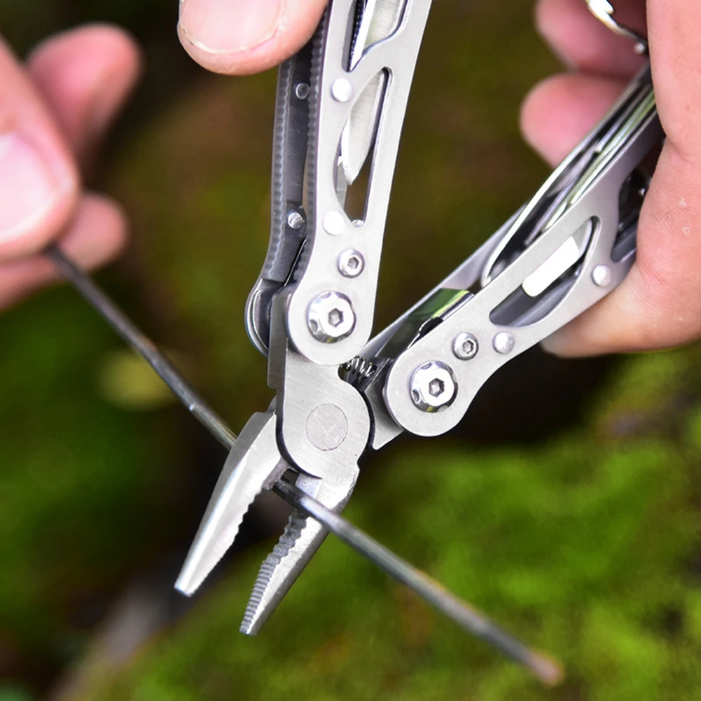 420 Stainless Steel Folding Pliers, Multitool, Wire Stripper, Bottle Opener, Portable Pocket, Outdoor Tool
420 Stainless Steel Folding Pliers, Multitool, Wire Stripper, Bottle Opener, Portable Pocket, Outdoor Tool