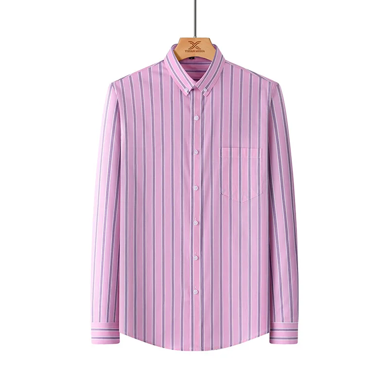Young and middle-aged new fashionable loose fitting thin striped shirt long sleeved spring and autumn men casual shirt cardigan
Young and middle-aged new fashionable loose fitting thin striped shirt long sleeved spring and autumn men casual shirt cardigan