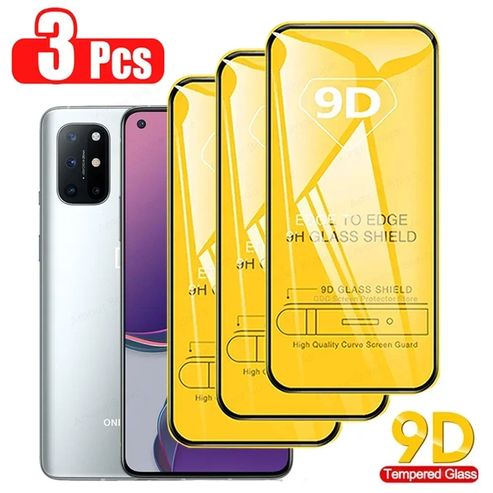3Pcs 9D Full Cover Tempered Glass For Oneplus 8T 9 9R 9RT nord CE 2 Screen Protector on Oneplus 9R 8T nord 2 Protective glass
3Pcs 9D Full Cover Tempered Glass For Oneplus 8T 9 9R 9RT nord CE 2 Screen Protector on Oneplus 9R 8T nord 2 Protective glass