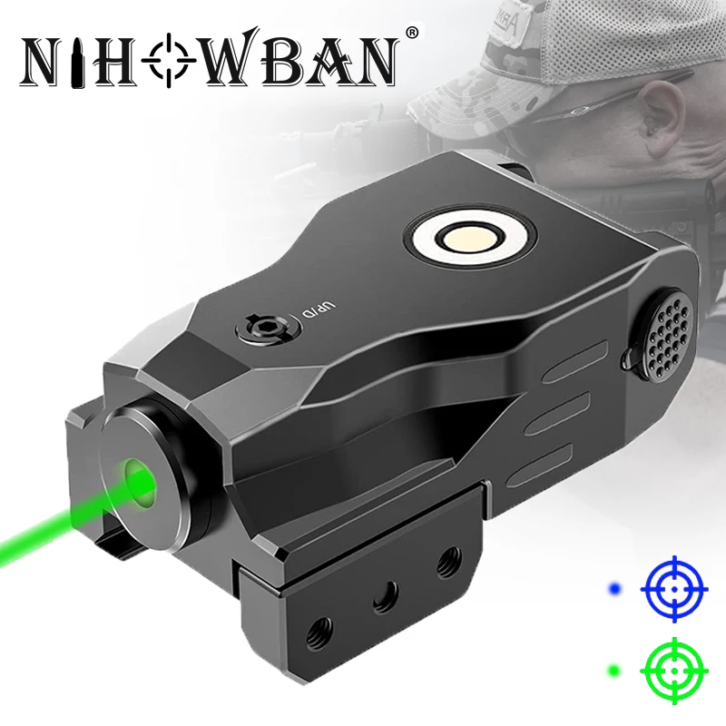Tactical Green Laser Sight Picatinny Rail Compact Scope for Handgun Glock Pistol Airsoft Weapons Tactical Hunting Gun Acessories
Tactical Green Laser Sight Picatinny Rail Compact Scope for Handgun Glock Pistol Airsoft Weapons Tactical Hunting Gun Acessories