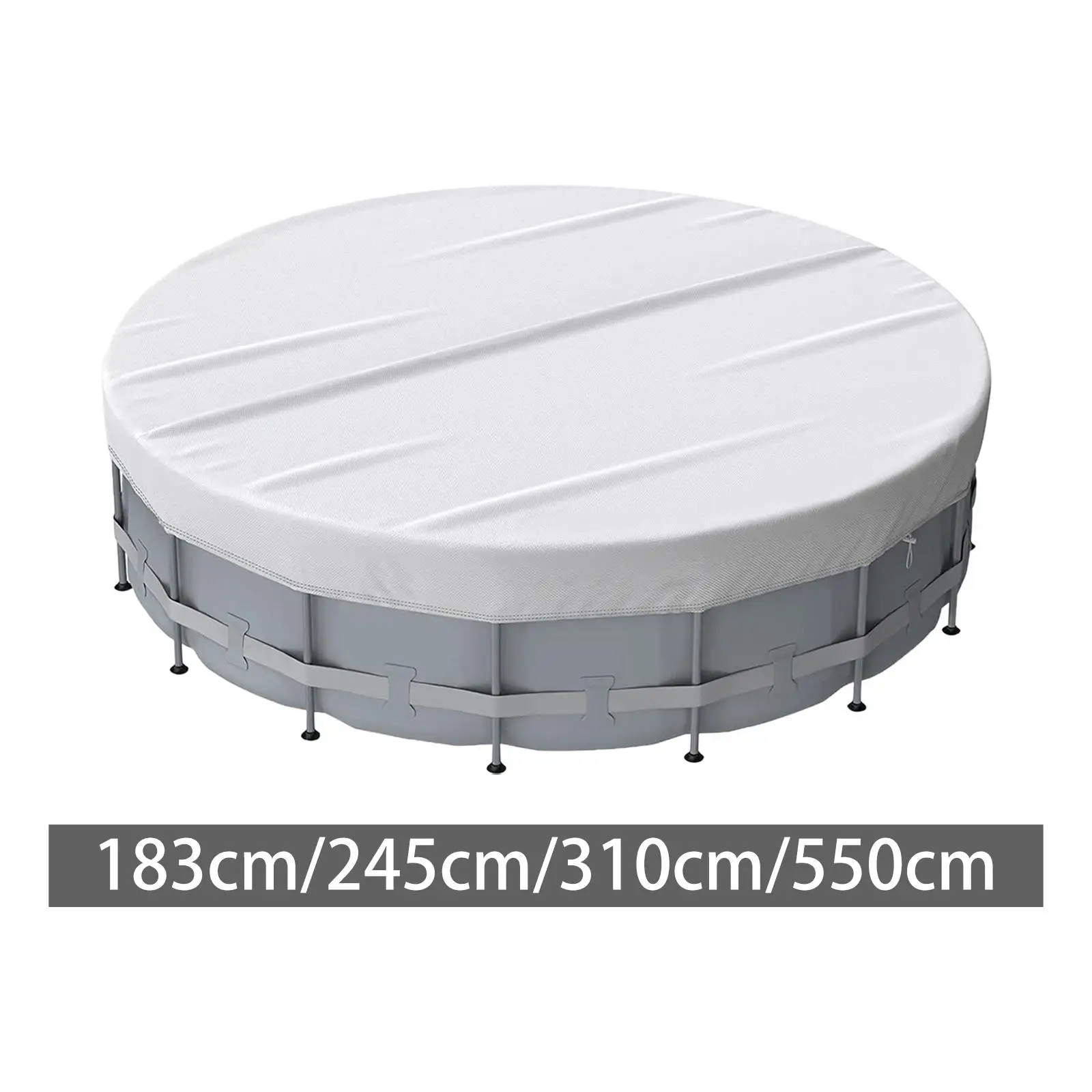 Round Pool Cover Easy Installation Lightweight Durable Hot Tub Covers Replacement Indoor Outdoor Garden Bubble Massage
Round Pool Cover Easy Installation Lightweight Durable Hot Tub Covers Replacement Indoor Outdoor Garden Bubble Massage