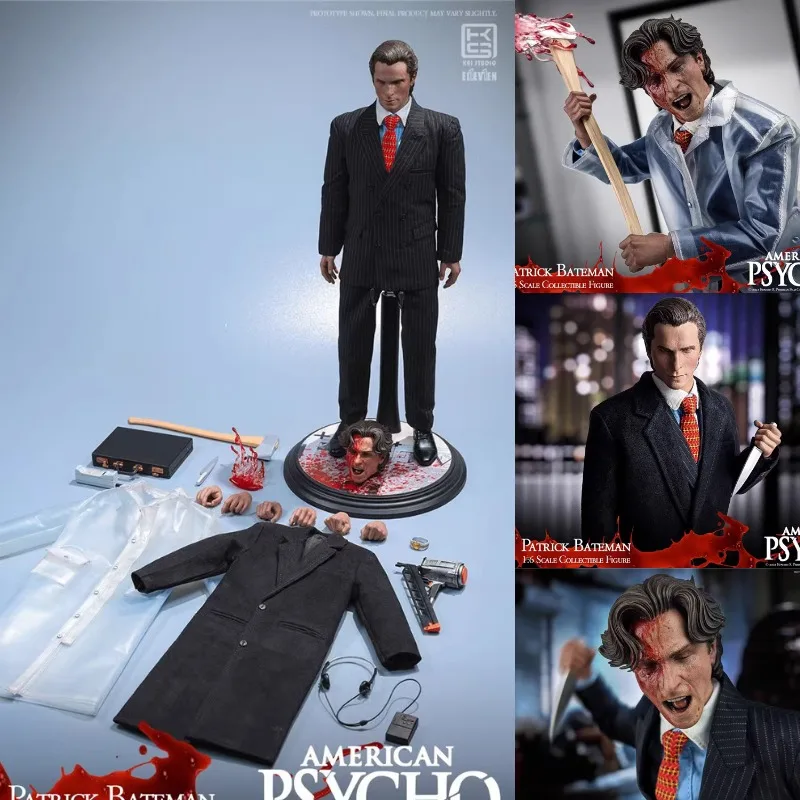 Original ICONIQ STUDIOS IQSS-01 1/6 Patrick Bateman American Spirit Bell Patient Action Figure Toy Gift Model Collection
Original ICONIQ STUDIOS IQSS-01 1/6 Patrick Bateman American Spirit Bell Patient Action Figure Toy Gift Model Collection
