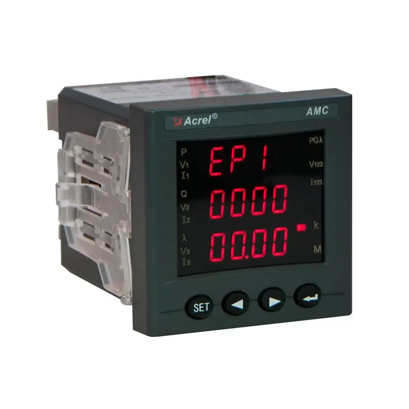 Digital Voltage Wattmeter 220V AC Power Meter Consumption Watt Energy KWh Electricity Analyzer Monitor AMC96-E4/KC
Digital Voltage Wattmeter 220V AC Power Meter Consumption Watt Energy KWh Electricity Analyzer Monitor AMC96-E4/KC