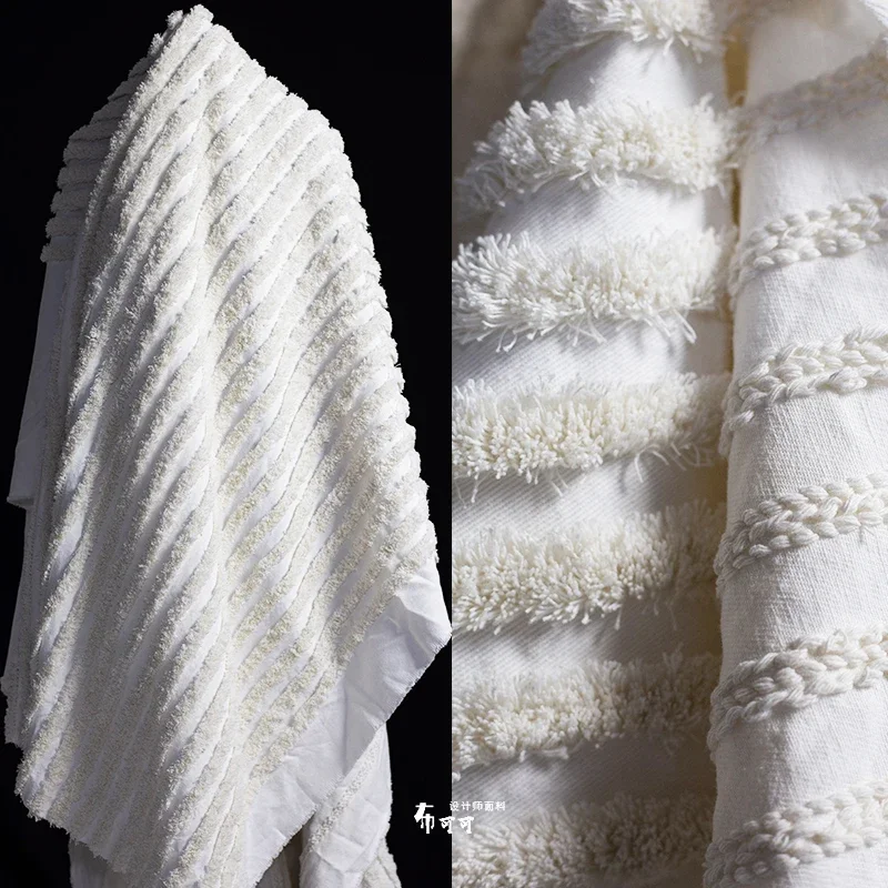 White Denim Fabric Quilting Tassel Texture Art Fabric Transformation Wholesale Cloth for Diy Sewing Cotton Polyester Material
White Denim Fabric Quilting Tassel Texture Art Fabric Transformation Wholesale Cloth for Diy Sewing Cotton Polyester Material