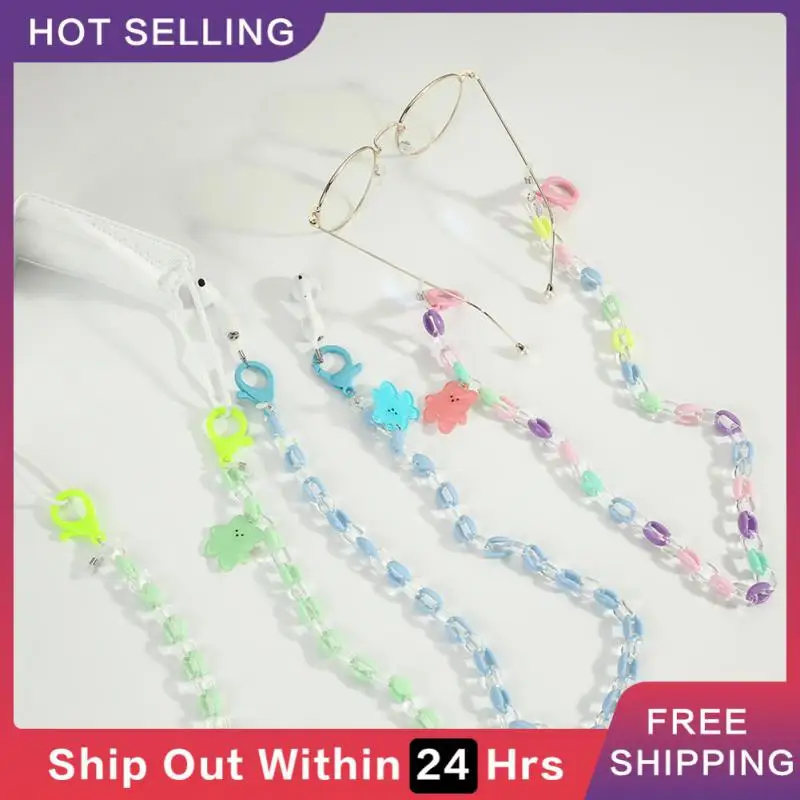 Mask Hanging Rope Bear Colorful Glasses Chain Sunglasses Chain Mask Chains Acrylic Fashion Eyeglass Chain Sunglasses Rope Chain
Mask Hanging Rope Bear Colorful Glasses Chain Sunglasses Chain Mask Chains Acrylic Fashion Eyeglass Chain Sunglasses Rope Chain