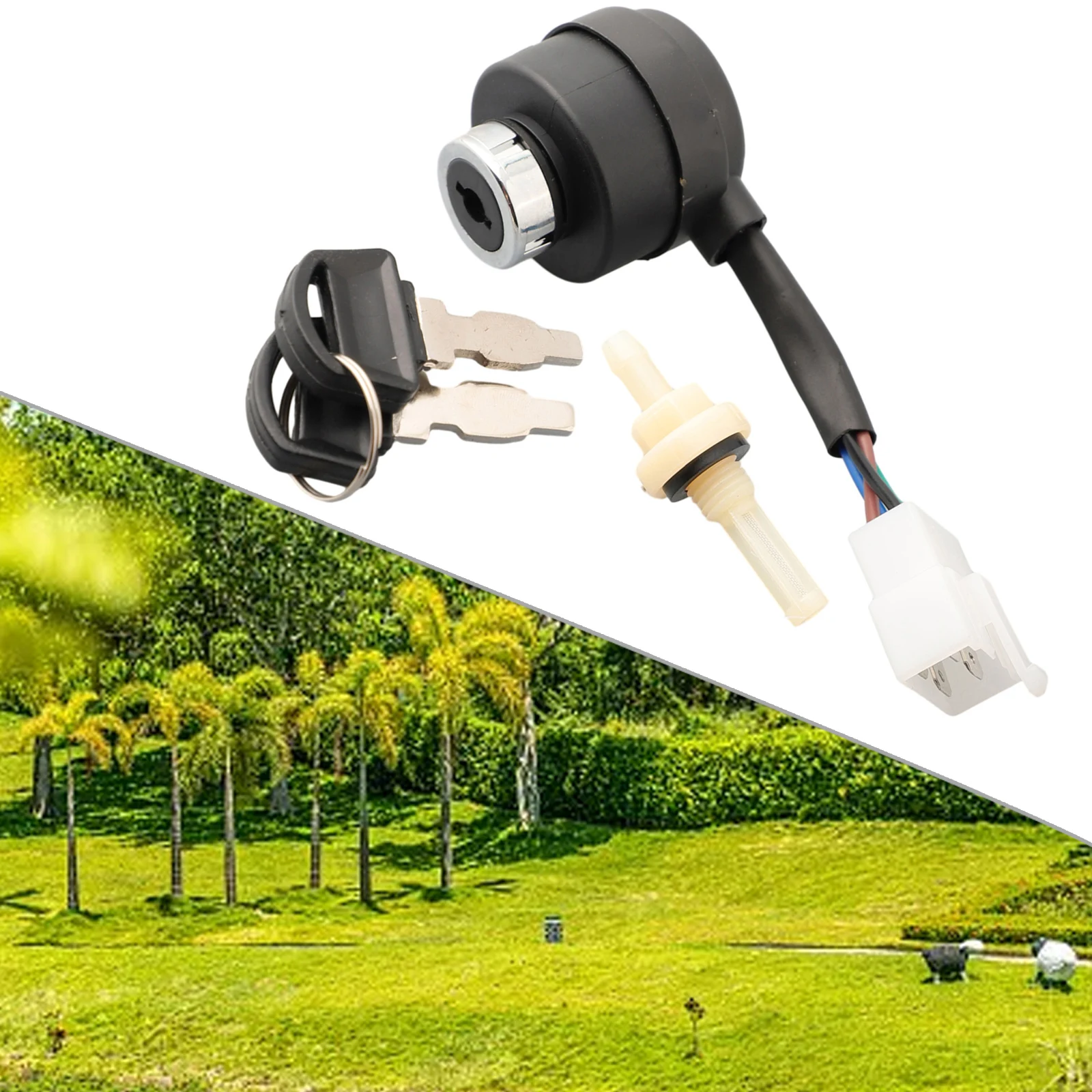 Generator Ignition Key Switch For GX160 GX200 GX240 GX270 GX340 GX390 Generator Fuel Joint Ignition Key Switch String Trimmers
Generator Ignition Key Switch For GX160 GX200 GX240 GX270 GX340 GX390 Generator Fuel Joint Ignition Key Switch String Trimmers
