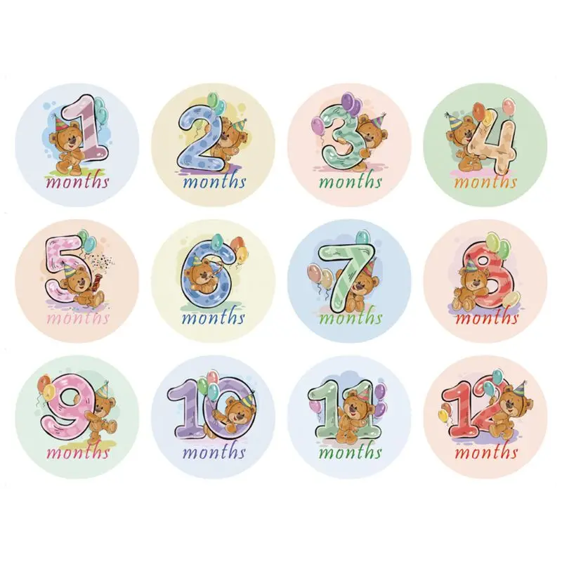 Newborn Infant Age Card Cards with 0-12 Months Pictures Photo Cards Commemorative Growth Souvenirs for Family Decoration
Newborn Infant Age Card Cards with 0-12 Months Pictures Photo Cards Commemorative Growth Souvenirs for Family Decoration