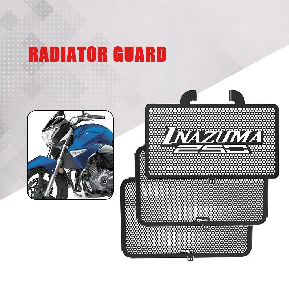 Аксессуары для мотоциклов SUZUKI GW250 GW 250 Inazuma 2013 2014 2015 2016 2017, защитная крышка радиатора, защита масляного радиатора
Аксессуары для мотоциклов SUZUKI GW250 GW 250 Inazuma 2013 2014 2015 2016 2017, защитная крышка радиатора, защита масляного радиатора
