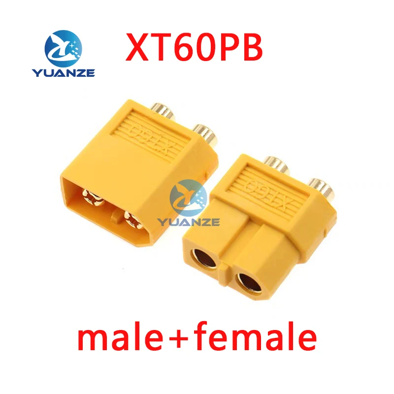 

5Pcs Amass XT60PB Male Female PCB Board Dedicated Plug Connector Control Board Plug