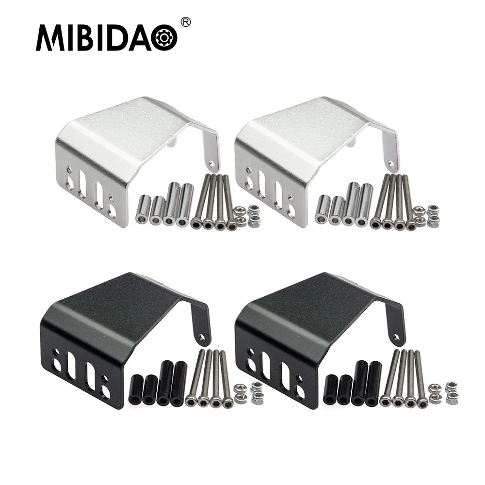 MIBIDAO 2Pcs Aluminum Alloy Front Rear Axle Protection Skid Plate for Axial SCX10 1/10 RC Crawler Car Model Upgrade Parts
MIBIDAO 2Pcs Aluminum Alloy Front Rear Axle Protection Skid Plate for Axial SCX10 1/10 RC Crawler Car Model Upgrade Parts