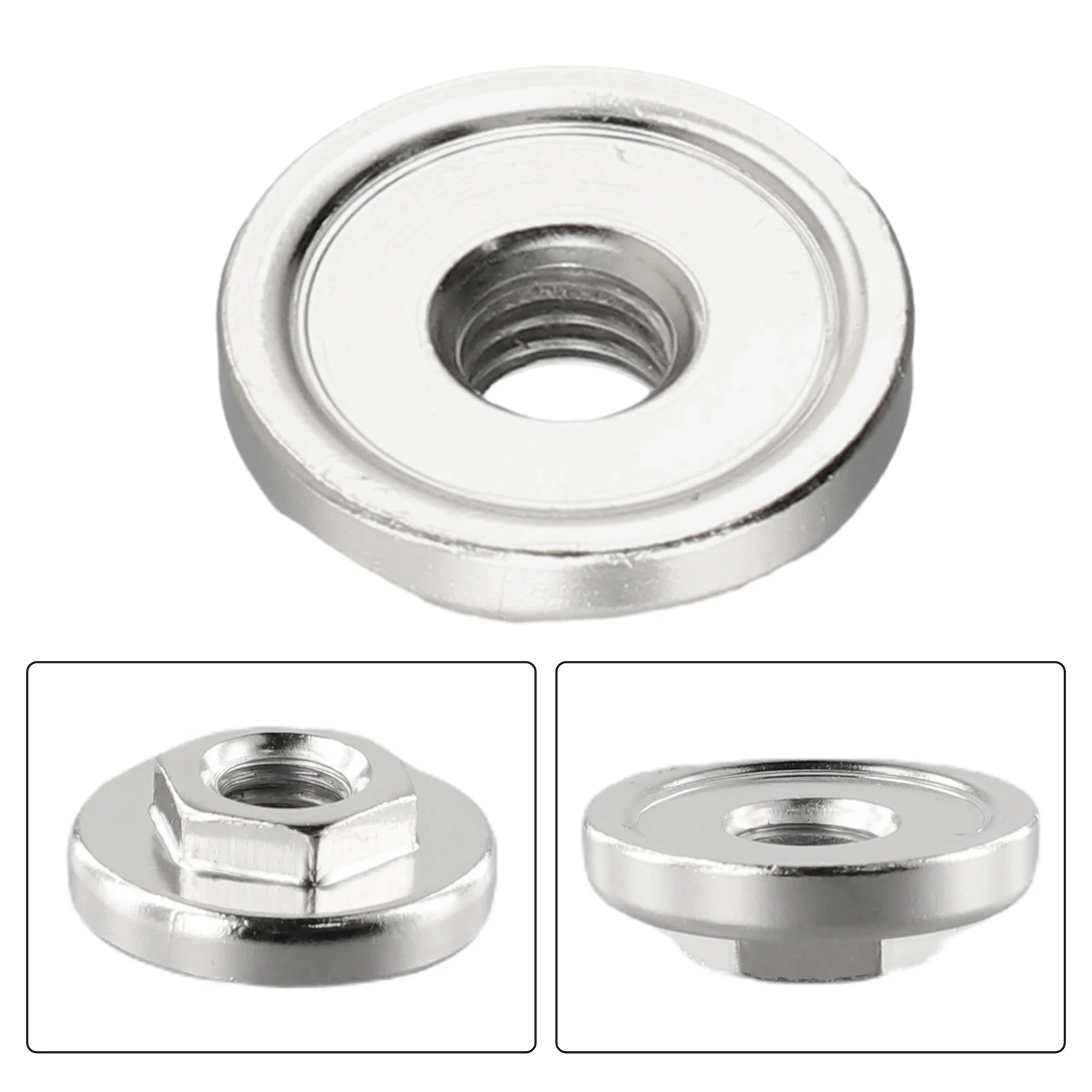 

Durable New Angle Grinder Nut Replace 1pc 1× Accessory Anti-rust Exquisite For 100 Type Angle Grinder Non-slip