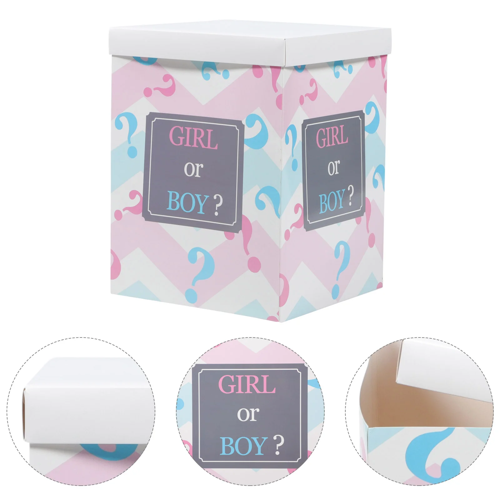 Paper Balloon Box Paper Decorative Balloon BOY or GIRL Gender Reveal for Baby Shower Happy Birthday Wedding Party Decorations
Paper Balloon Box Paper Decorative Balloon BOY or GIRL Gender Reveal for Baby Shower Happy Birthday Wedding Party Decorations