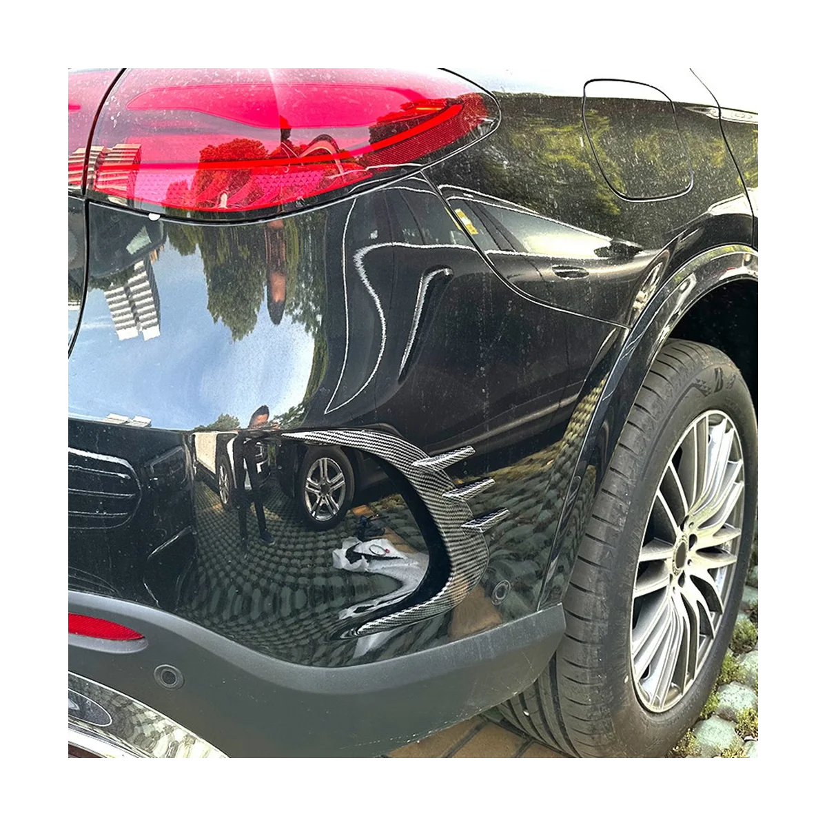 Car Rear Bumper Diffuser Splitter Spoiler Body Kit for Mercedes Benz GLC Class X254 2023+ GLC260 GLC300 AMG(Carbon )
Car Rear Bumper Diffuser Splitter Spoiler Body Kit for Mercedes Benz GLC Class X254 2023+ GLC260 GLC300 AMG(Carbon )