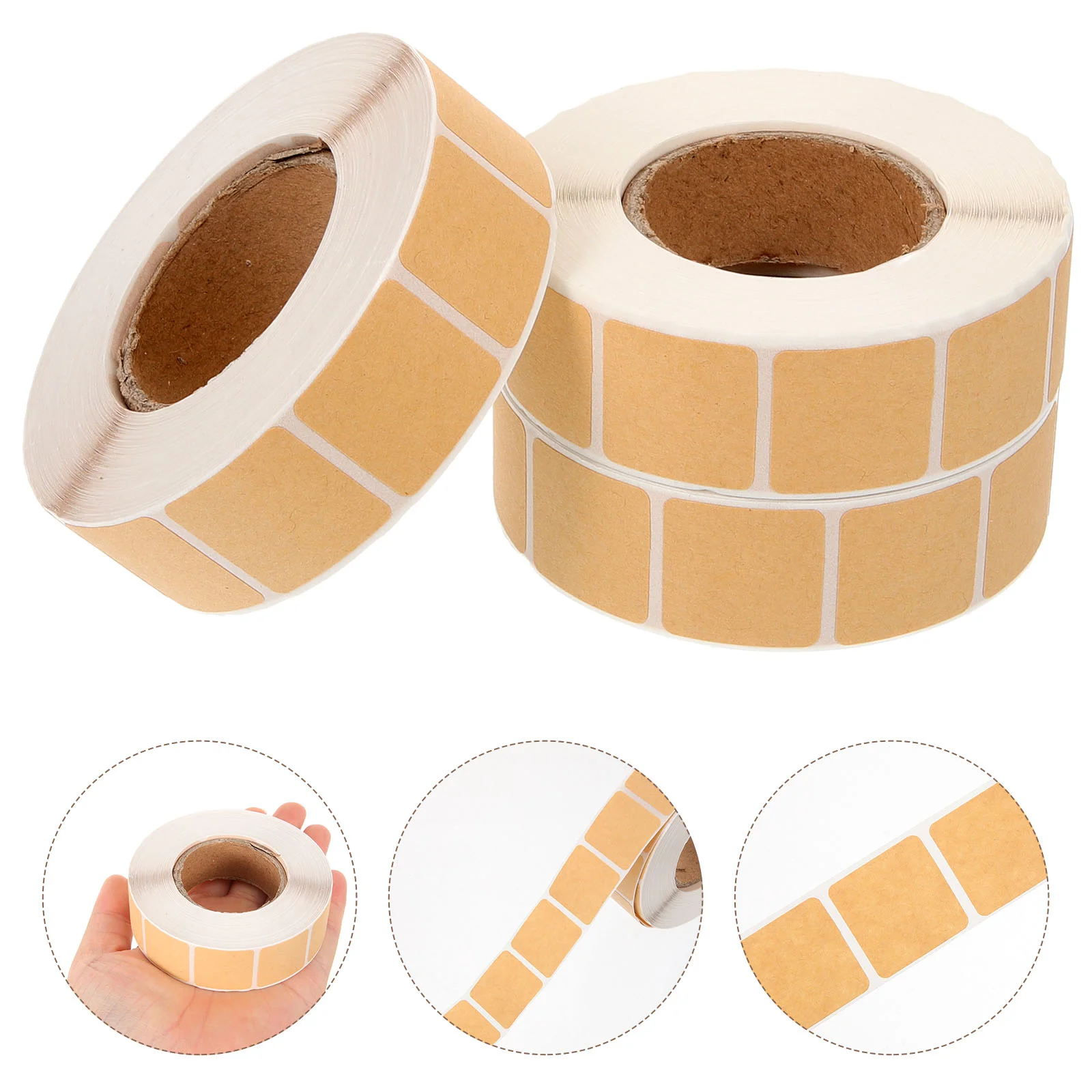 

3 Rolls Target Board Repair Stickers Sports Labels Nail Repairing Decal Practical Pasters Square Applique Self-adhesive