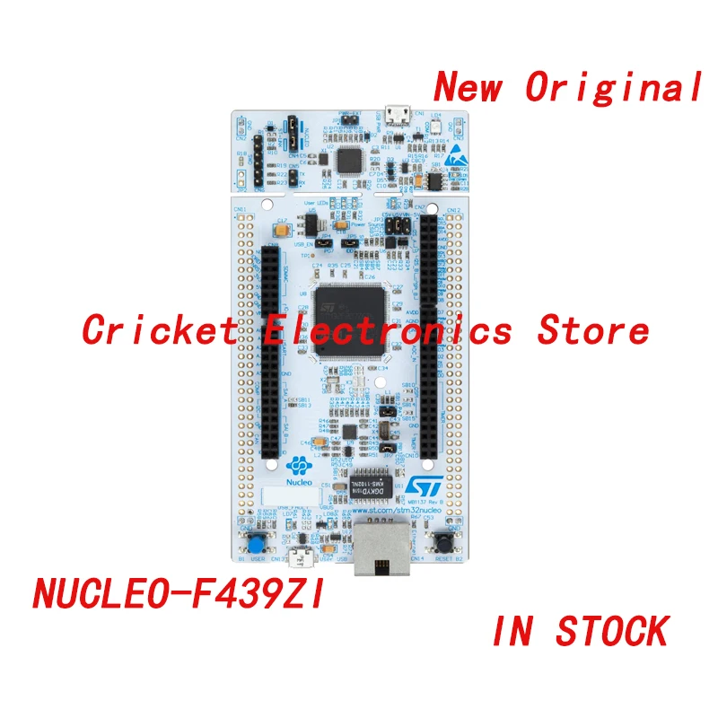 NUCLEO-F439ZI макетная плата STM32 Nucleo-144 STM32F439ZI MCU Arduino совместимая ST Zio Morpho
NUCLEO-F439ZI макетная плата STM32 Nucleo-144 STM32F439ZI MCU Arduino совместимая ST Zio Morpho