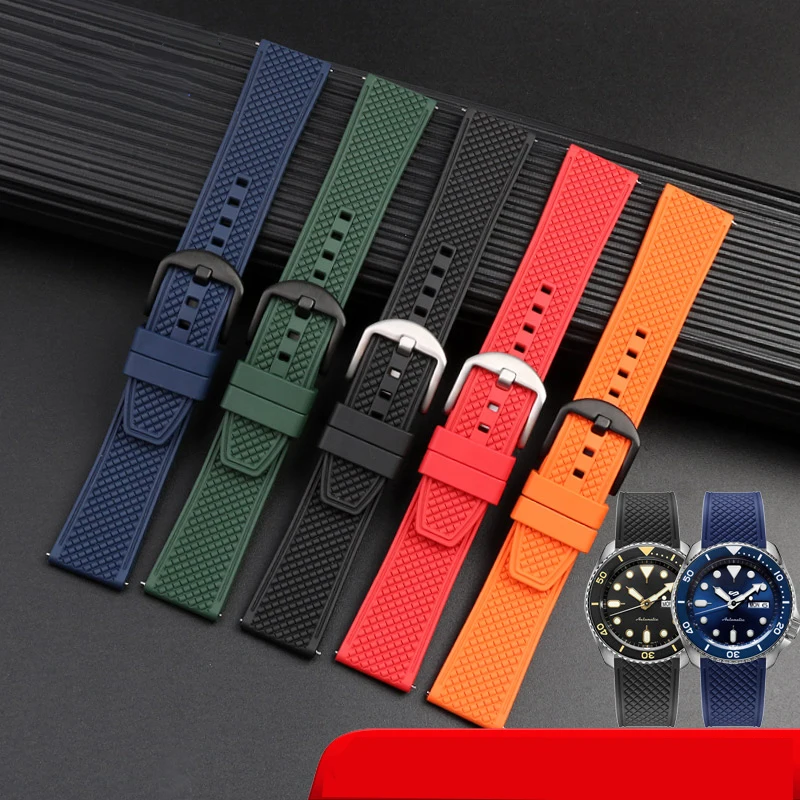 20mm 22mm fluororubber strap for Omega seahorse 300 Rolex Green Water Ghost citizen bm8475 watch band men's wristband bracelet
20mm 22mm fluororubber strap for Omega seahorse 300 Rolex Green Water Ghost citizen bm8475 watch band men's wristband bracelet