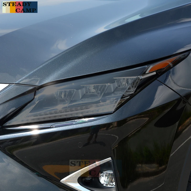 2 Pcs Car Headlight Protective Film Smoked Black Tint Wrap Vinyl Transparent TPU Sticker For Lexus RX 2016 2017 2018 2019
2 Pcs Car Headlight Protective Film Smoked Black Tint Wrap Vinyl Transparent TPU Sticker For Lexus RX 2016 2017 2018 2019