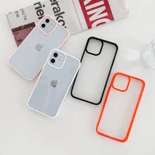 Candy Acrylic Shell Anti-Drop Phone Case For iPhone 11 12 Mini Pro Max X XS MAX XR 8 6S Plus Transparent Shockproof Frame Covers
Candy Acrylic Shell Anti-Drop Phone Case For iPhone 11 12 Mini Pro Max X XS MAX XR 8 6S Plus Transparent Shockproof Frame Covers