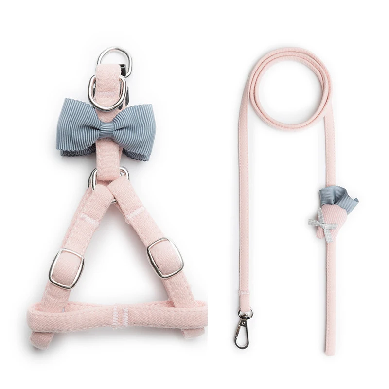 Pure Cotton Dog Harness Leash Set Adjustable Korean Style Kitten Cat Leashes and Harnesses for Pet Cat Supplies Accessories
Pure Cotton Dog Harness Leash Set Adjustable Korean Style Kitten Cat Leashes and Harnesses for Pet Cat Supplies Accessories