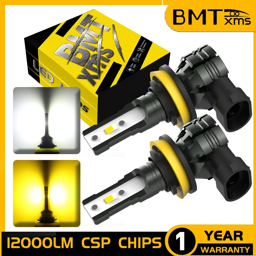 BMTxms 2PCS 12000LM H8 H11 LED Fog Lamp Canbus H16JP 9005 HB3 9006 HB4 LED CAr DRL For Audi A3 8P A4 B8 B6 A6 C6 C7 BMW E60 E90
BMTxms 2PCS 12000LM H8 H11 LED Fog Lamp Canbus H16JP 9005 HB3 9006 HB4 LED CAr DRL For Audi A3 8P A4 B8 B6 A6 C6 C7 BMW E60 E90