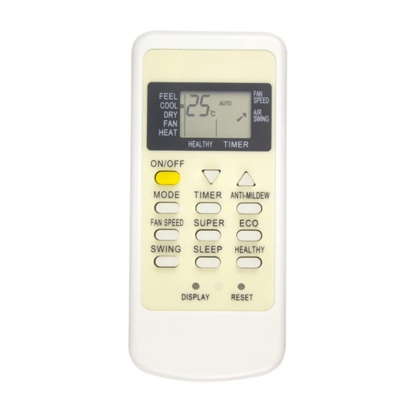 Durable Air Conditioner Remote Control for GYKQ05 Controllers, Long lasting Performances Suitable for All User
Durable Air Conditioner Remote Control for GYKQ05 Controllers, Long lasting Performances Suitable for All User