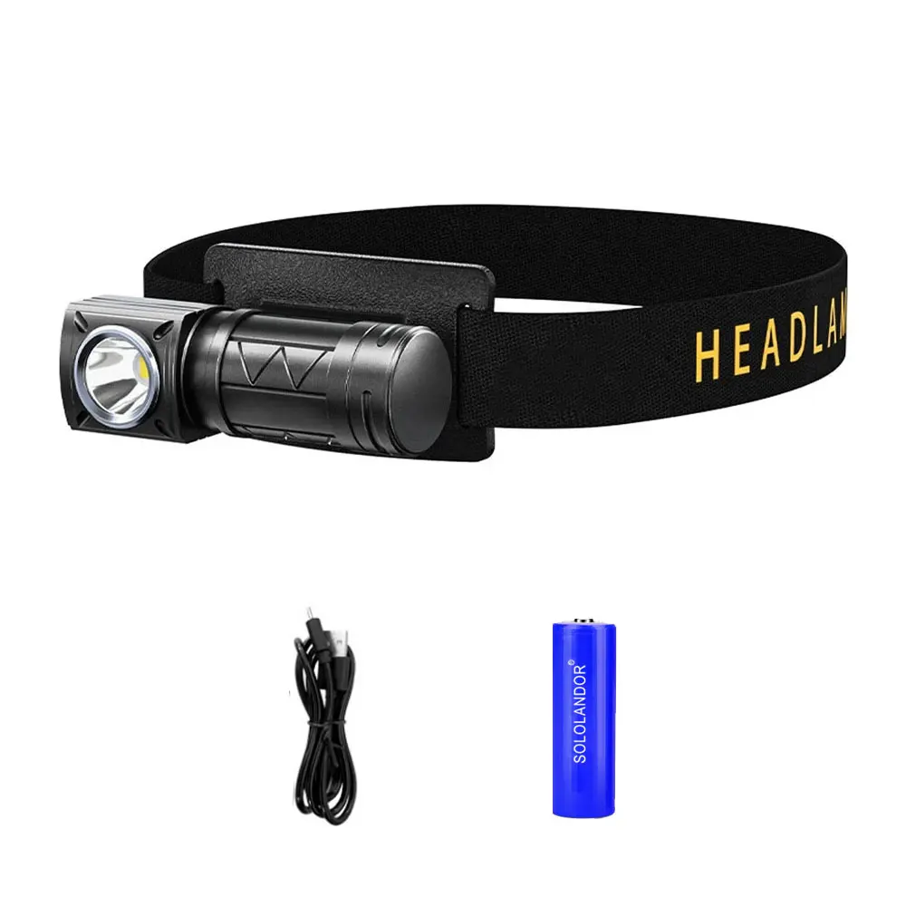 SOLOLANDOR MINI XPG LED Headlamp Flashlight USB Rechargeable Headlight Head Torch with Power Indicator Portable Lantern Outdoor
SOLOLANDOR MINI XPG LED Headlamp Flashlight USB Rechargeable Headlight Head Torch with Power Indicator Portable Lantern Outdoor