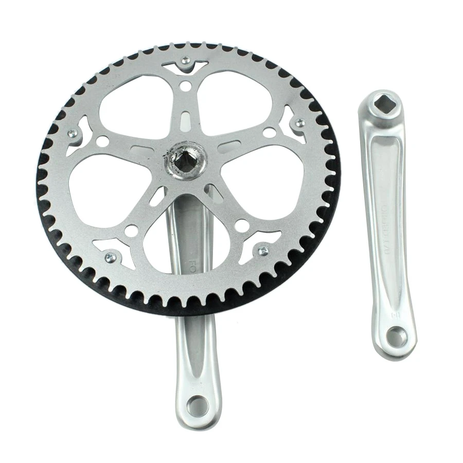 Folding Bike Crankset 52T Square Hole 170mm CNC Crankset Bicycle Crank Set Sprocket
Folding Bike Crankset 52T Square Hole 170mm CNC Crankset Bicycle Crank Set Sprocket