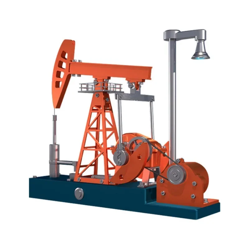 Pumping Unit That Works - Oil Pump Jack Model Kit 3D Metal Oilfield Working Equipment with Light Oil Rig Educational Toys 219Pcs
Pumping Unit That Works - Oil Pump Jack Model Kit 3D Metal Oilfield Working Equipment with Light Oil Rig Educational Toys 219Pcs