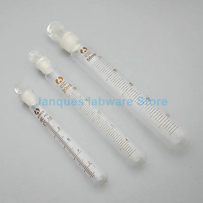 5pcs 10pcs 5/10/15/2025/50ml Glass round bottom test tube with frosted plug,Laboratory test tubes with graduated lines
5pcs 10pcs 5/10/15/2025/50ml Glass round bottom test tube with frosted plug,Laboratory test tubes with graduated lines