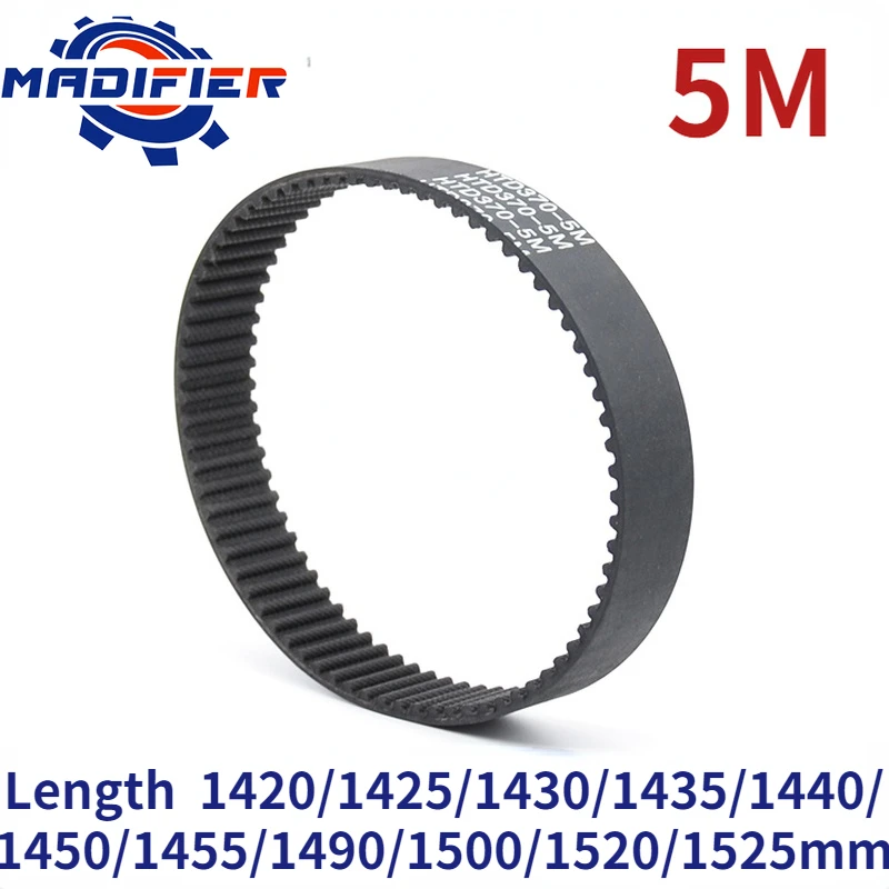 5M Width 10/15/20/25/30mm Closed Loop Rubber Timing Belt Length 1420/1425/1430/1435/1440/1450/1455/1490/1500/1520/1525mm
5M Width 10/15/20/25/30mm Closed Loop Rubber Timing Belt Length 1420/1425/1430/1435/1440/1450/1455/1490/1500/1520/1525mm