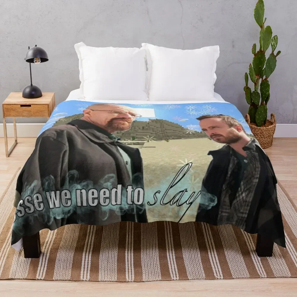jesse we need to slay breaking bad Throw Blanket Giant Sofa Luxury Thicken Softest cosplay anime Blankets
jesse we need to slay breaking bad Throw Blanket Giant Sofa Luxury Thicken Softest cosplay anime Blankets