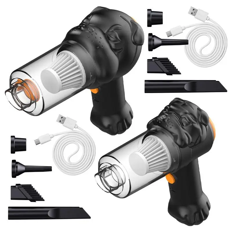 Handheld Cordless Vacuum Cordless Hand Vacuum Rechargeable Portable Dog Head Shape Dust Cleaner Quiet Car Vacuums For Car Desk
Handheld Cordless Vacuum Cordless Hand Vacuum Rechargeable Portable Dog Head Shape Dust Cleaner Quiet Car Vacuums For Car Desk