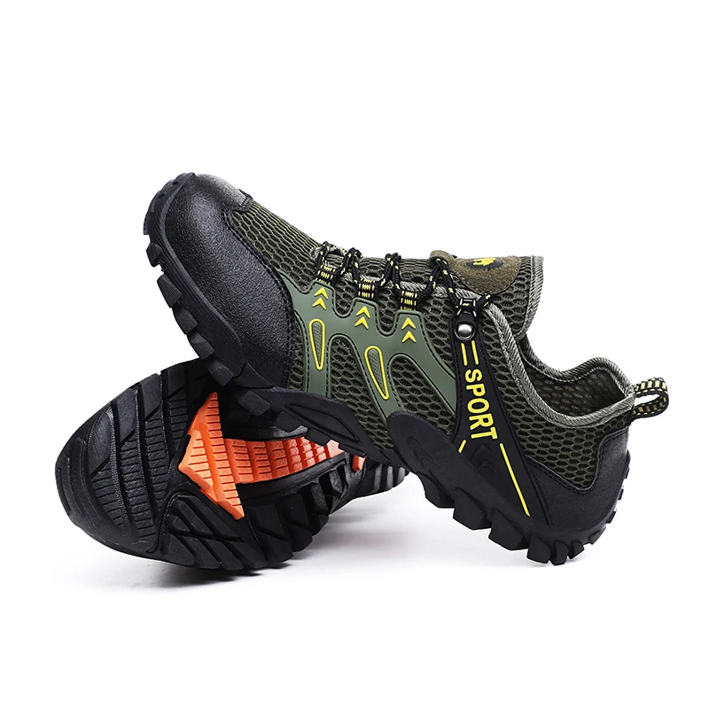 New Outdoor Men's Hiking Shoes Breathable Mountaineering Male Cross-country Sneakers Non-slip Hunting Travel Trekking Shoes
New Outdoor Men's Hiking Shoes Breathable Mountaineering Male Cross-country Sneakers Non-slip Hunting Travel Trekking Shoes