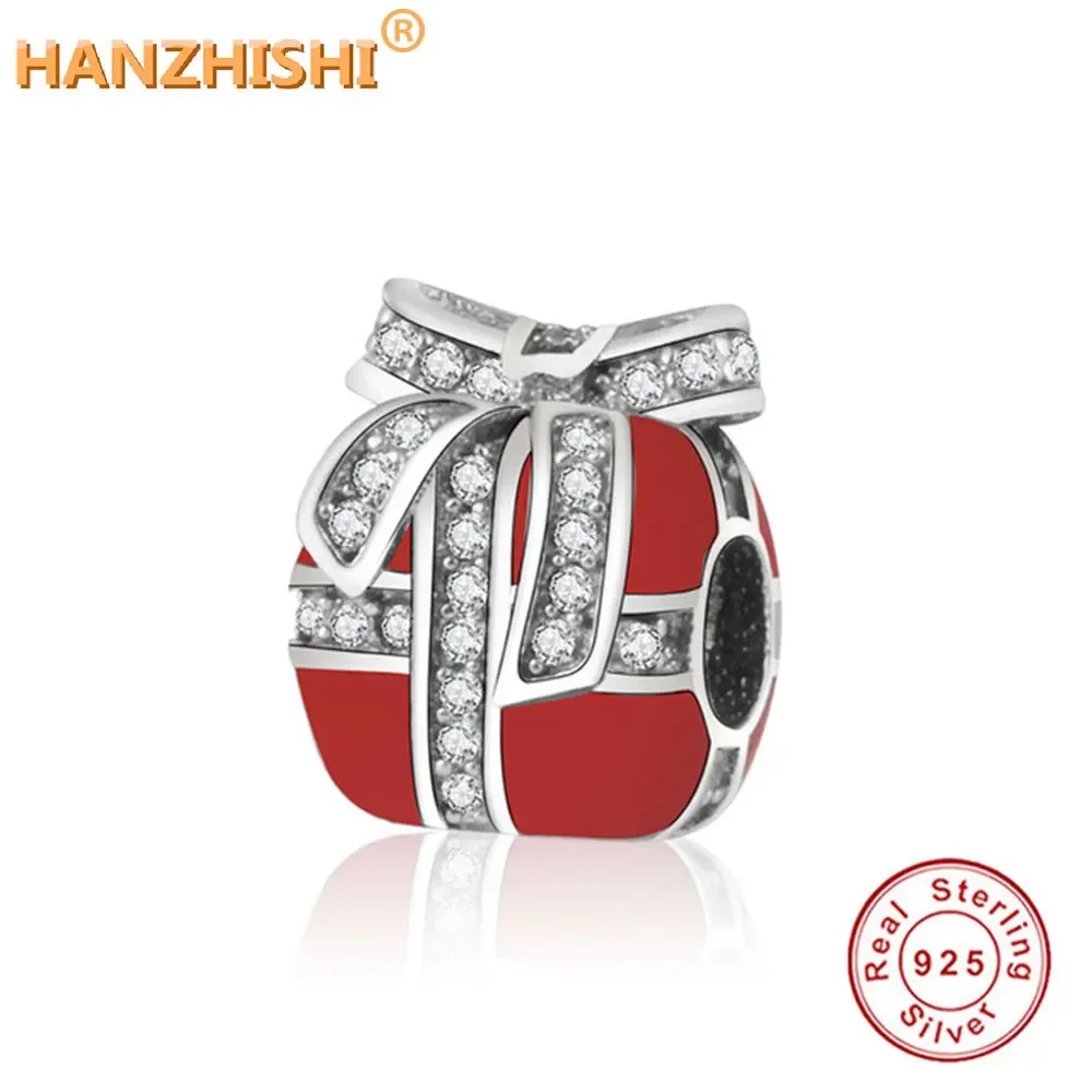 Fit Original Brand Bracelet Necklace Jewelry 2022 Christmas Series Real 925 Sterling Silver Red Gift Box Shape Charms Beads
Fit Original Brand Bracelet Necklace Jewelry 2022 Christmas Series Real 925 Sterling Silver Red Gift Box Shape Charms Beads