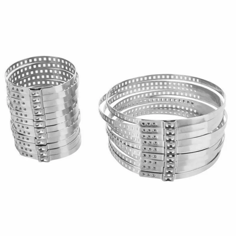 Car CV Boot Clamp Car Parts Set 0.6mm Thickness Accessories Stainless Steel 24pcs Axle Kits Replacement Durable
Car CV Boot Clamp Car Parts Set 0.6mm Thickness Accessories Stainless Steel 24pcs Axle Kits Replacement Durable