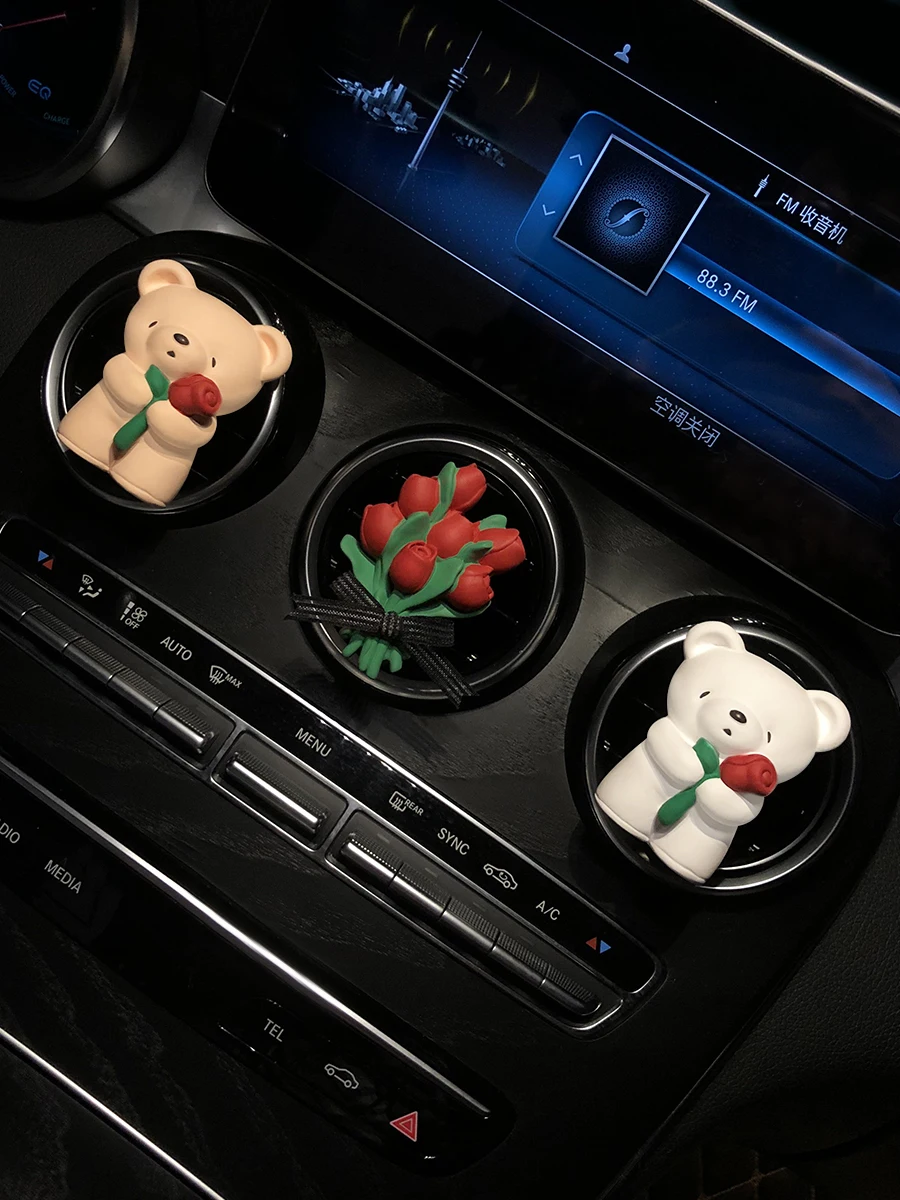 Valentine's Day gift, cute bear, air conditioner, air outlet, car interior decoration, beautiful auto parts
Valentine's Day gift, cute bear, air conditioner, air outlet, car interior decoration, beautiful auto parts