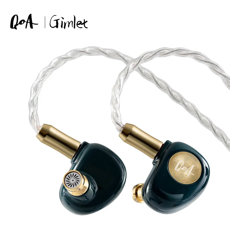 QOA GIMLET Earphone 10mm LCP Diaphragm Dynamic Driver 4-core OFC Silver Plated with 0.78 2pin Cable Earbuds
QOA GIMLET Earphone 10mm LCP Diaphragm Dynamic Driver 4-core OFC Silver Plated with 0.78 2pin Cable Earbuds