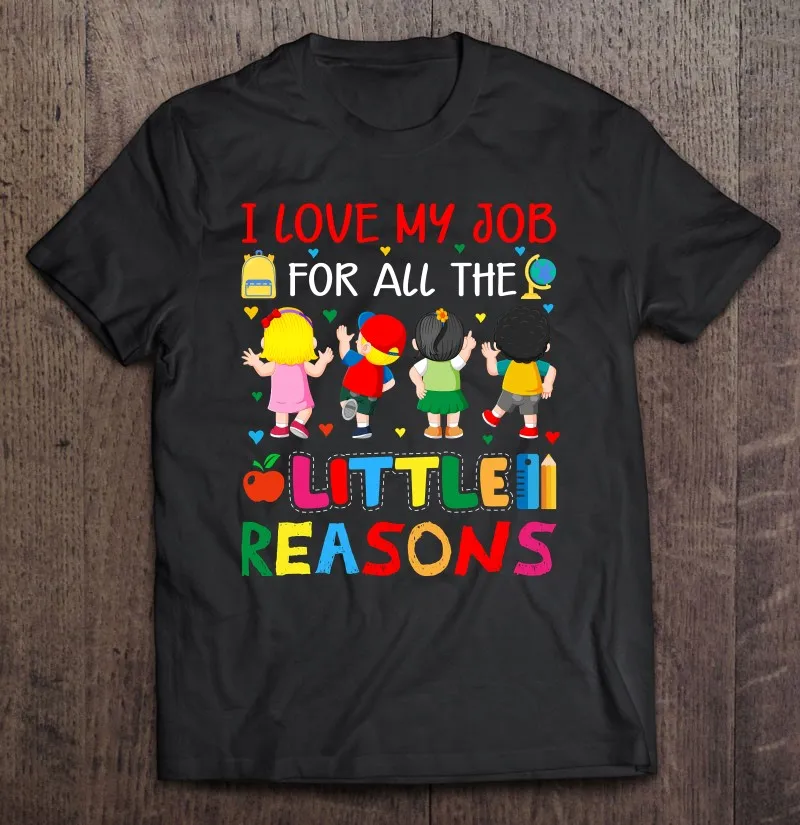 I Love My Job For All The Little Reasons - Daycare Provider T Shirt Blouse Men's Clothes Tops T Shirt For Men Oversize T-Shirt
I Love My Job For All The Little Reasons - Daycare Provider T Shirt Blouse Men's Clothes Tops T Shirt For Men Oversize T-Shirt