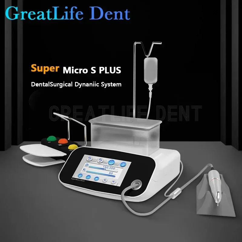 GreatLife Dent Dental Impacted Wisdom Teeth Removal Surgical Dynamic System All-in-One 1:4.2 4:1 Handpiece Electric Motor Device
GreatLife Dent Dental Impacted Wisdom Teeth Removal Surgical Dynamic System All-in-One 1:4.2 4:1 Handpiece Electric Motor Device