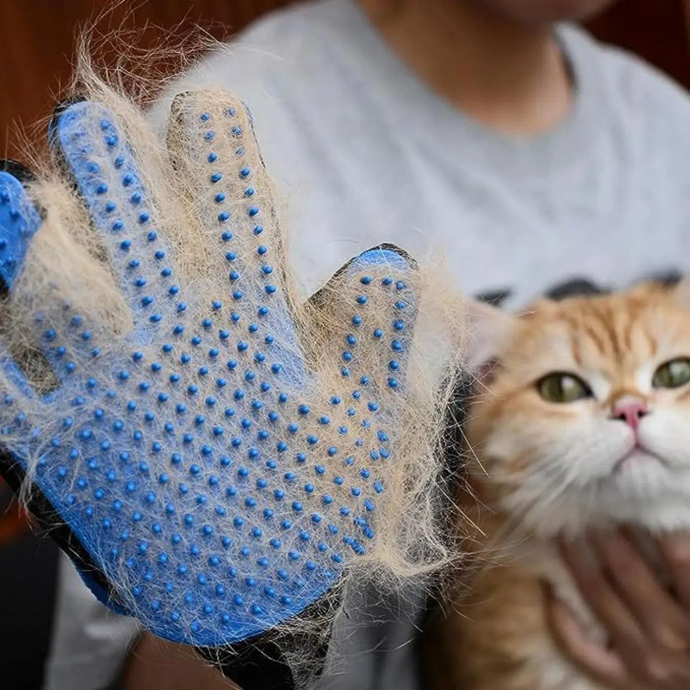 Pet productsHair removal gloves cat and dog massagebathingbeauty hair removal brush gloves
Pet productsHair removal gloves cat and dog massagebathingbeauty hair removal brush gloves